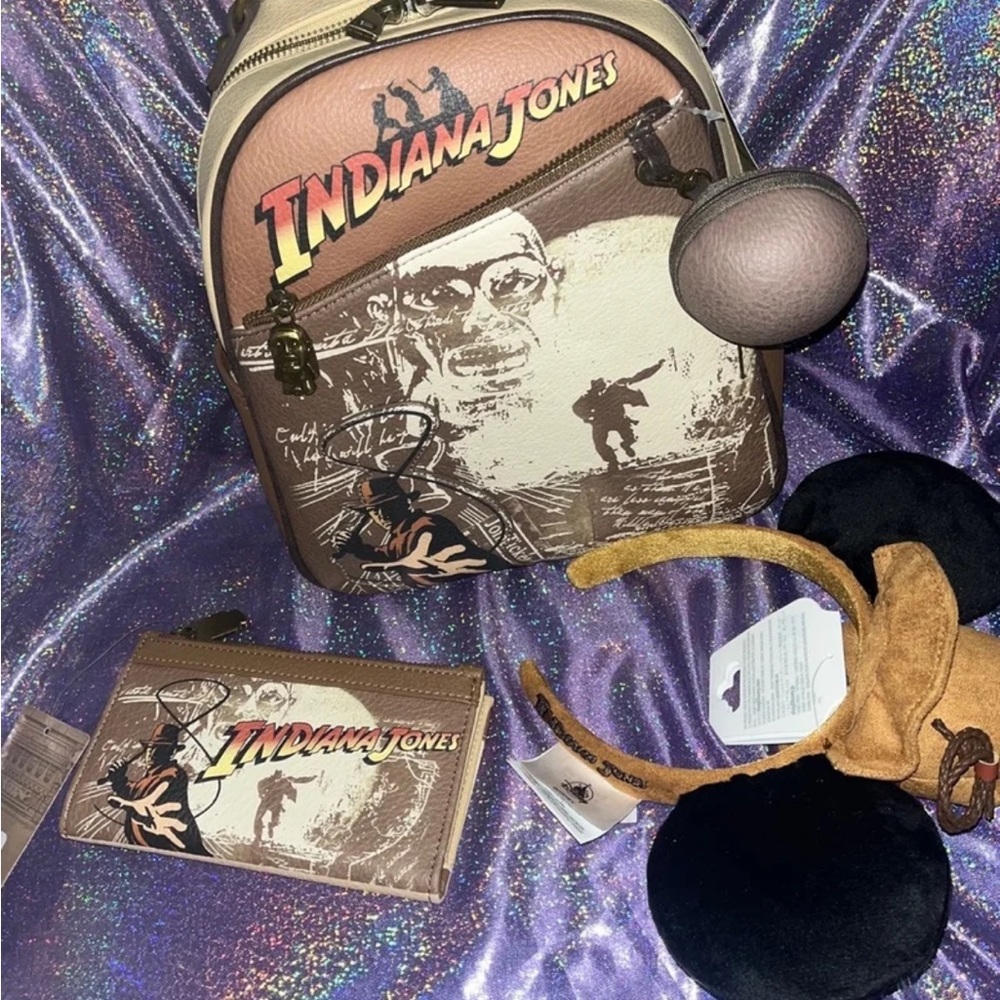 Disney Indiana Jones Mini Backpack Set - Picture 7 of 7